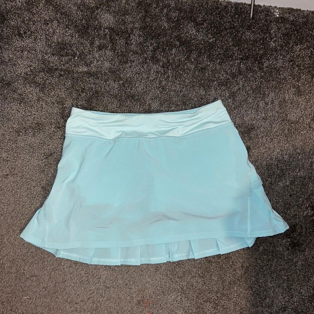 Lululemon blue tennis skirt